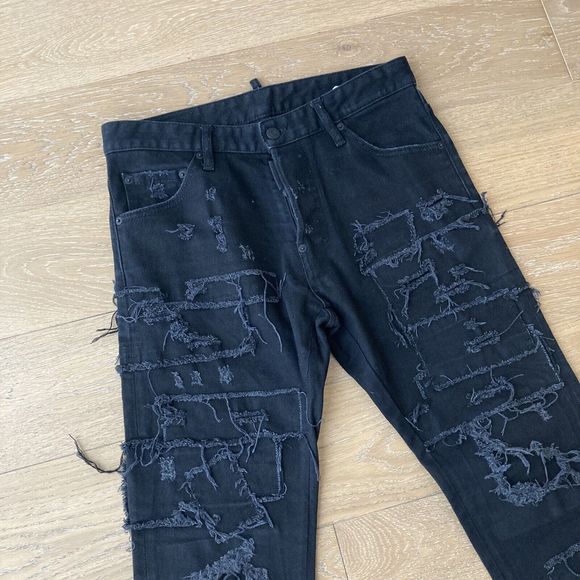 DSQUARED2 Other - Dsquared2 Cool Guy Jean Mens 48 Black Distressed W31 L33 Italy Great Condition